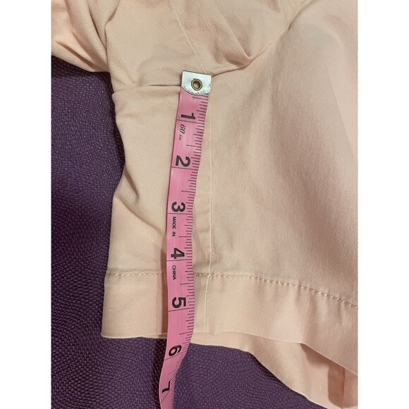LOFT Pale Pink Riveria Bermuda Shorts Size 6 ~Inseam 5.5 Inches - Picture 6 of 9